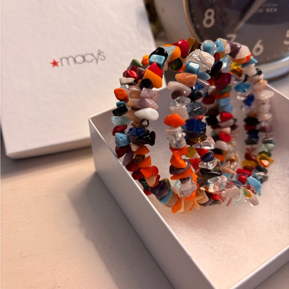 Jewelry - Colorful Beaded Bracelet Set